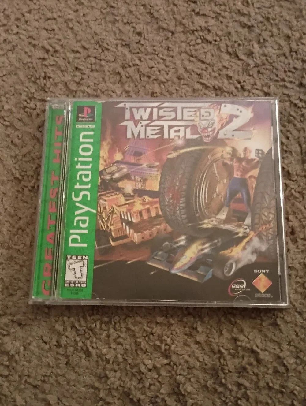 Twisted Metal 2 PlayStation 1 COMPLETE PRE-OWNED